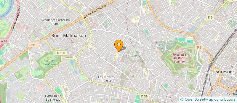 localisation de l'entreprise MADAME EMMA PETITJEAN à RUEIL-MALMAISON
