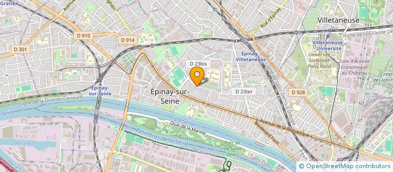 localisation de l'entreprise MADAME EMMA PHAETON à EPINAY-SUR-SEINE