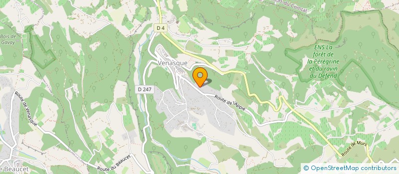 localisation de l'entreprise MADAME EMMA PHILIPPE  VENASQUE