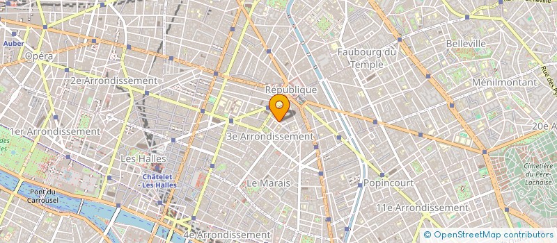 localisation de l'entreprise MADAME EMMA PHILLIAN  PARIS