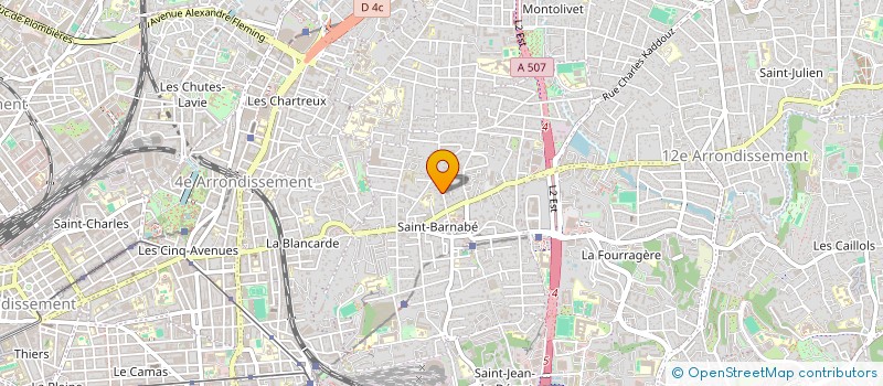 localisation de l'entreprise MADAME EMMA PICHOUX à MARSEILLE