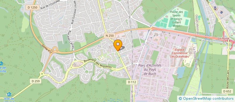 localisation de l'entreprise MADAME EMMA PICOT à LA TESTE-DE-BUCH