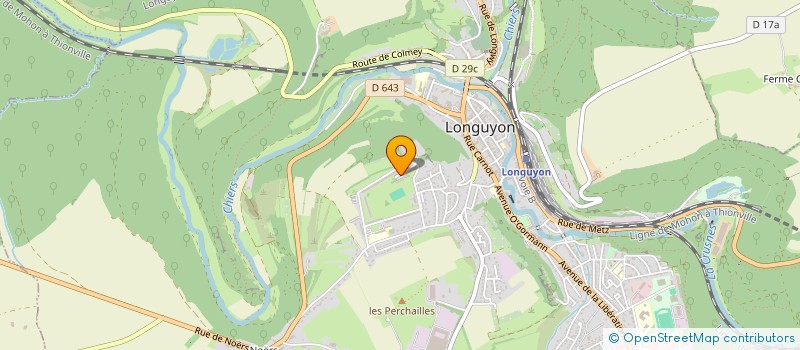 localisation de l'entreprise MADAME EMMA PIERRARD  LONGUYON