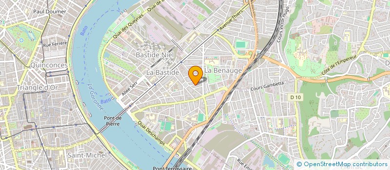 localisation de l'entreprise MADAME EMMA PODEVIN  GRADIGNAN