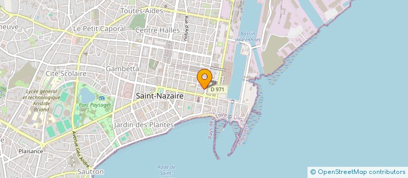 localisation de l'entreprise MADAME EMMA PROFAULT à SAINT-NAZAIRE
