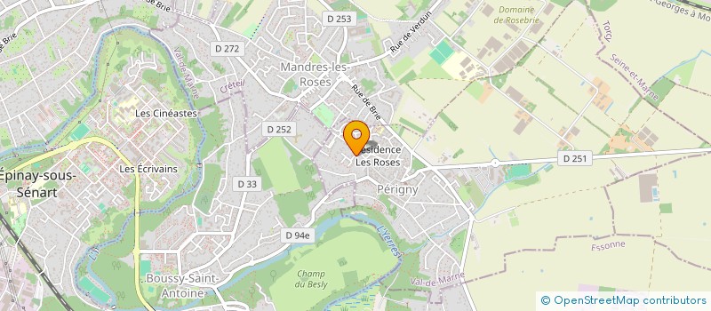 localisation de l'entreprise MADAME EMMA QUAGLIA  PERIGNY