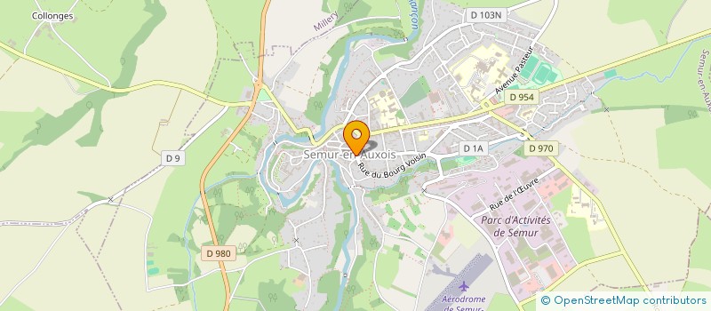 localisation de l'entreprise MADAME EMMA QUIGNARD  SEMUR-EN-AUXOIS