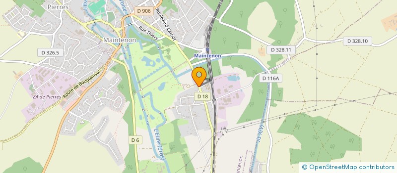 localisation de l'entreprise MADAME EMMA RAGOT à MAINTENON
