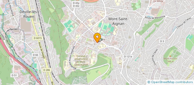 localisation de l'entreprise MADAME EMMA RAIMBOURG  MONT-SAINT-AIGNAN