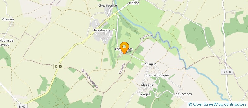 localisation de l'entreprise MADAME EMMA RAMOS à VAL-DE-BONNIEURE