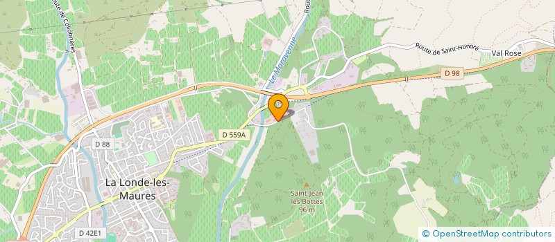 localisation de l'entreprise MADAME EMMA RAPENNE  LA LONDE-LES-MAURES