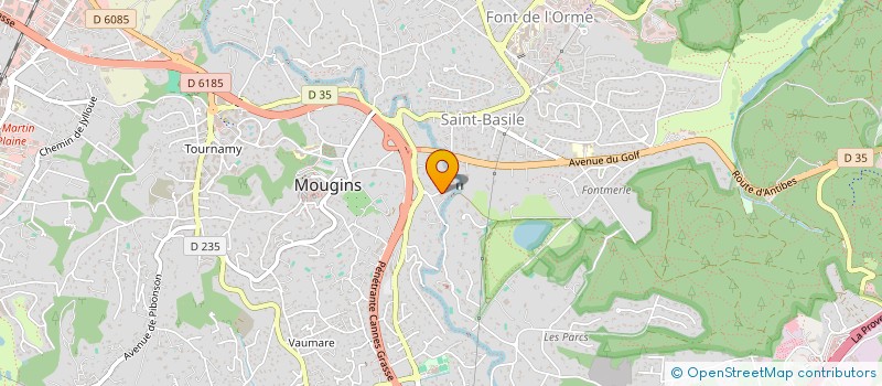 localisation de l'entreprise MADAME EMMA RAUTER  MOUGINS