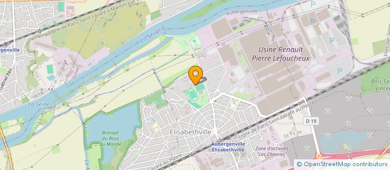 localisation de l'entreprise MADAME EMMA RENAUDINEAU  AUBERGENVILLE