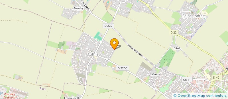 localisation de l'entreprise MADAME EMMA RICHARD  AUTHIE