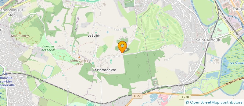 localisation de l'entreprise MADAME EMMA RICHAUD  TOURGEVILLE