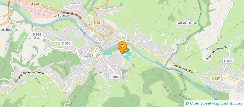 localisation de l'entreprise MADAME EMMA RIGAL  ESPALION