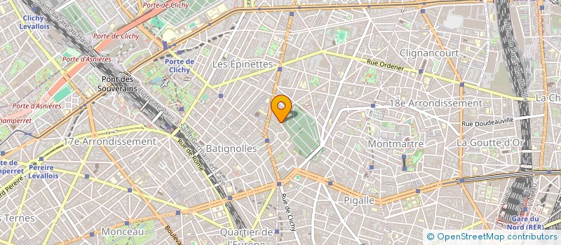 localisation de l'entreprise MADAME EMMA ROSIER  PARIS