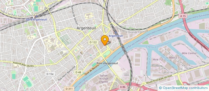 localisation de l'entreprise MADAME EMMA ROSTAMNEJAD  SAINT-GERMAIN-EN-LAYE