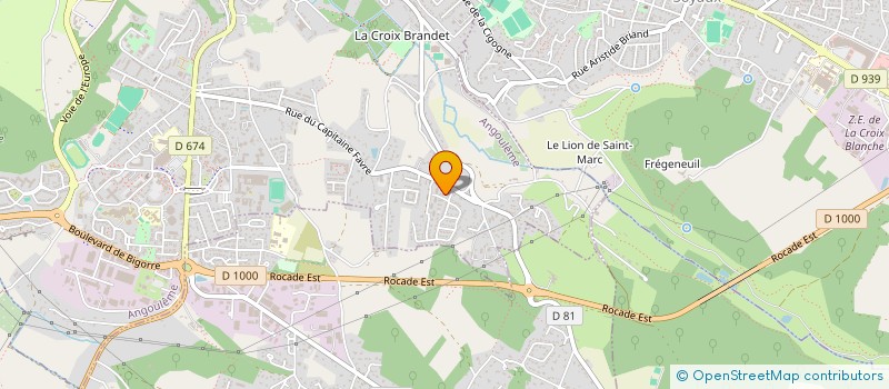 localisation de l'entreprise MADAME EMMA ROUCHON à ANGOULEME
