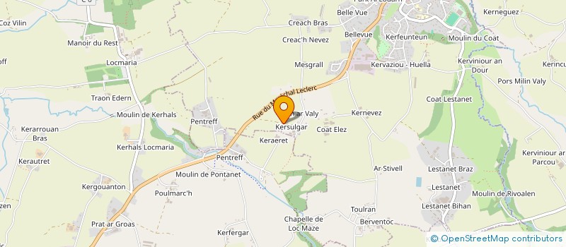 localisation de l'entreprise MADAME EMMA ROUE  LE DRENNEC