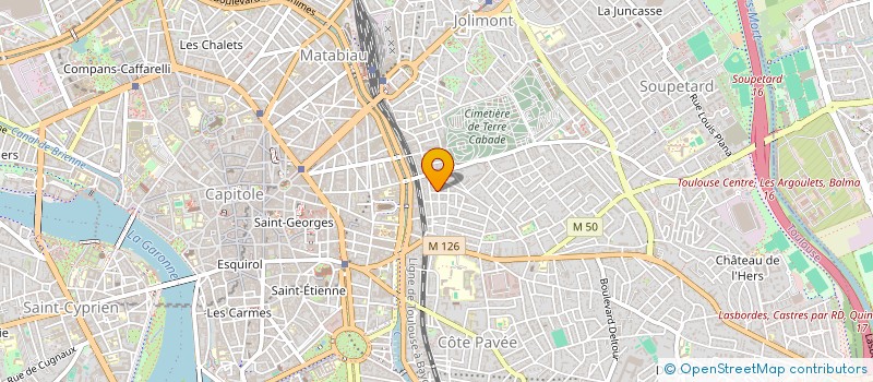 localisation de l'entreprise MADAME EMMA ROUGIER à TOULOUSE