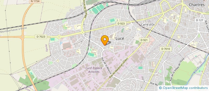 localisation de l'entreprise MADAME EMMA ROUSSEAU à LUCE