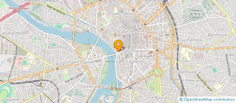 localisation de l'entreprise MADAME EMMA ROUSSEL à TOULOUSE