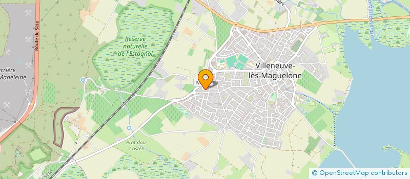 localisation de l'entreprise MADAME EMMA ROUX  VILLENEUVE-LES-MAGUELONE