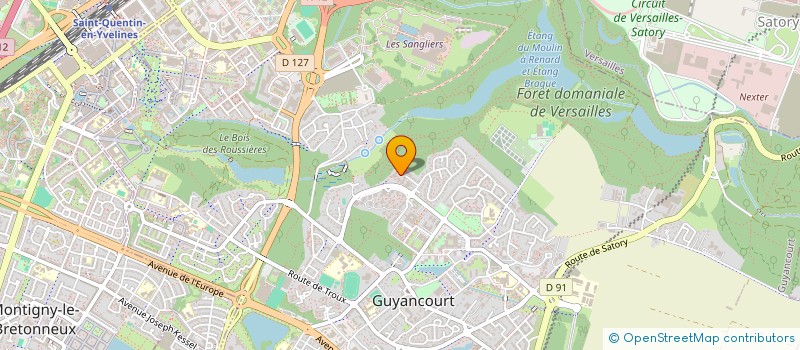 localisation de l'entreprise MADAME EMMA RUELLAND  GUYANCOURT