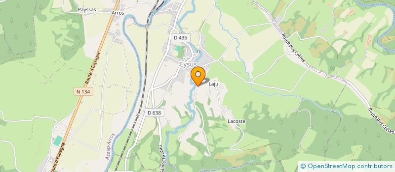 localisation de l'entreprise MADAME EMMA SAINT-PE  JURANCON