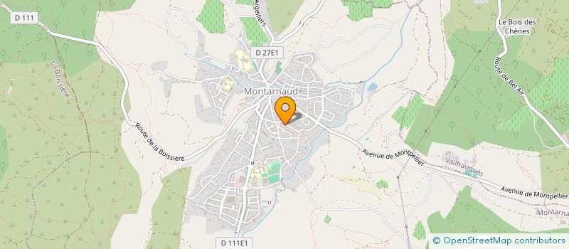 localisation de l'entreprise MADAME EMMA SALOMON  MONTARNAUD