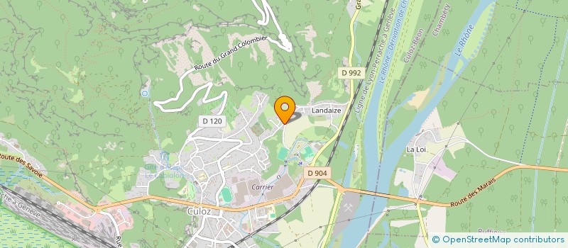 localisation de l'entreprise MADAME EMMA SAN NICOLAS  CULOZ-BEON