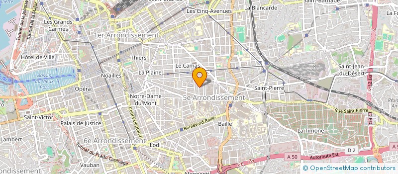 localisation de l'entreprise MADAME EMMA SANCHEZ MORILLO à MARSEILLE