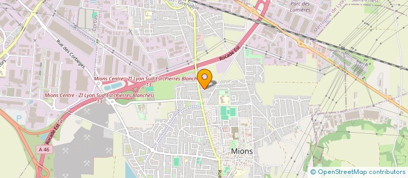 localisation de l'entreprise MADAME EMMA SANTAMARIA  MIONS