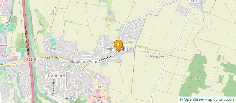 localisation de l'entreprise MADAME EMMA SCHAEGIS  HORBOURG-WIHR