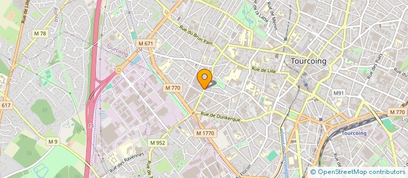 localisation de l'entreprise MADAME EMMA SEGUIER à TOURCOING