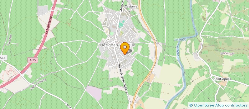 localisation de l'entreprise MADAME EMMA SEGURA  NEZIGNAN-L'EVEQUE