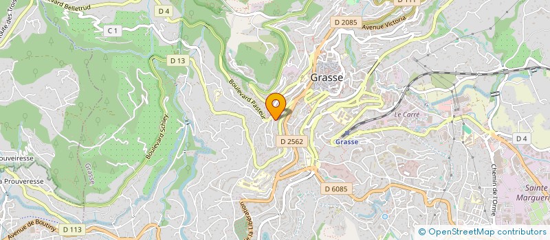 localisation de l'entreprise MADAME EMMA SERCH-MARTINEZ  GRASSE