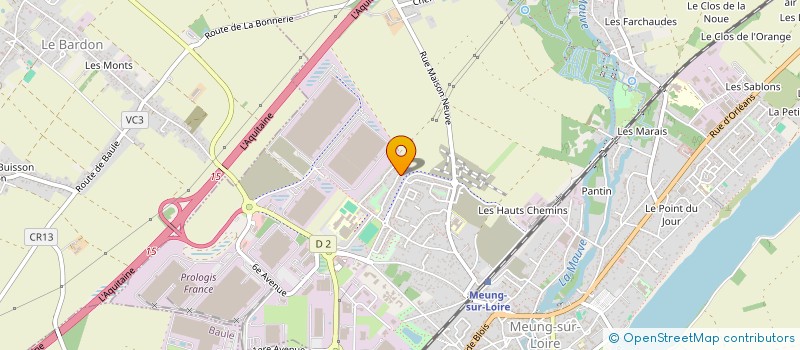 localisation de l'entreprise MADAME EMMA SIMON à MEUNG-SUR-LOIRE