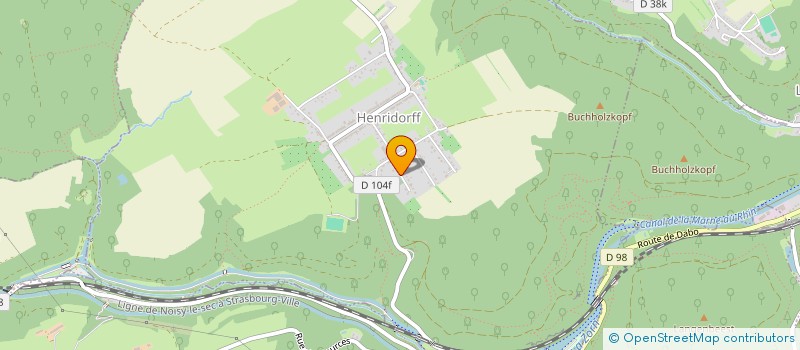 localisation de l'entreprise MADAME EMMA SINTEFF  HENRIDORFF