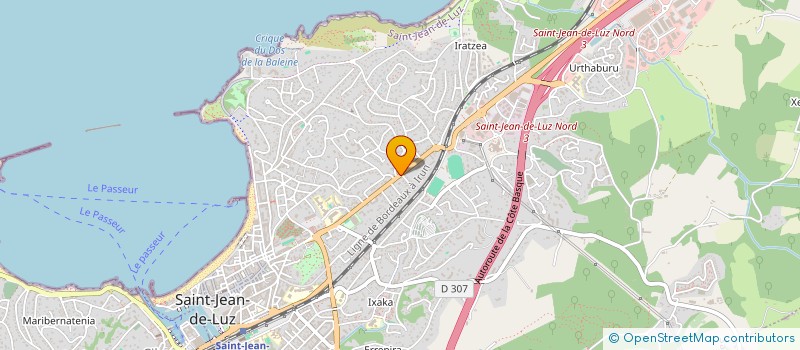 localisation de l'entreprise MADAME EMMA TABOULOT à SAINT-JEAN-DE-LUZ