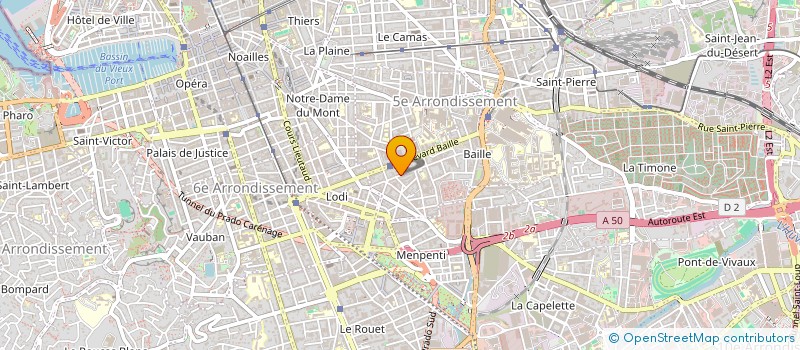 localisation de l'entreprise MADAME EMMA TAILLARD à MARSEILLE