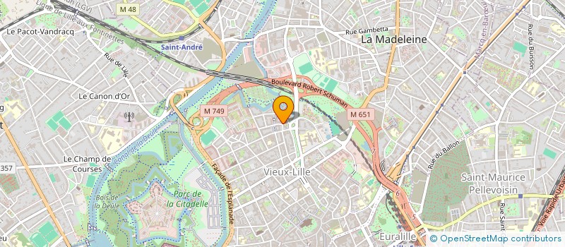 localisation de l'entreprise MADAME EMMA TAMARELLE à LILLE