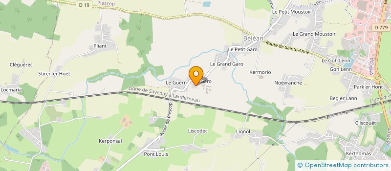 localisation de l'entreprise MADAME EMMA TANGUY  PLOEREN