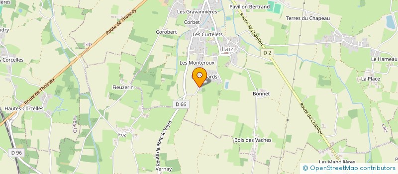 localisation de l'entreprise MADAME EMMA TEPPE à LAIZ