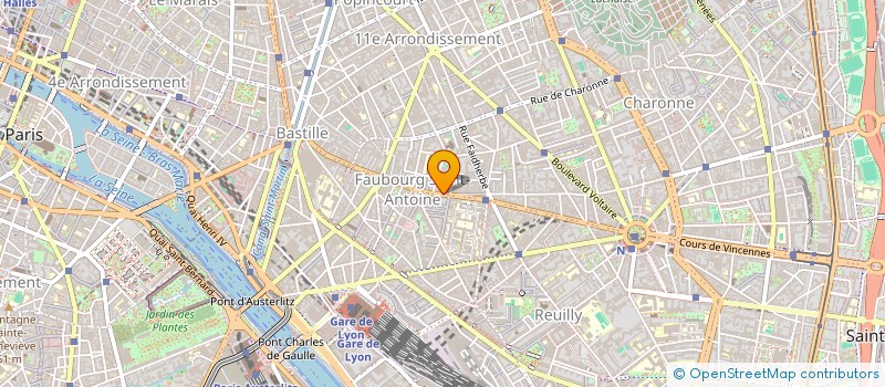 localisation de l'entreprise MADAME EMMA THIRE  PARIS 11