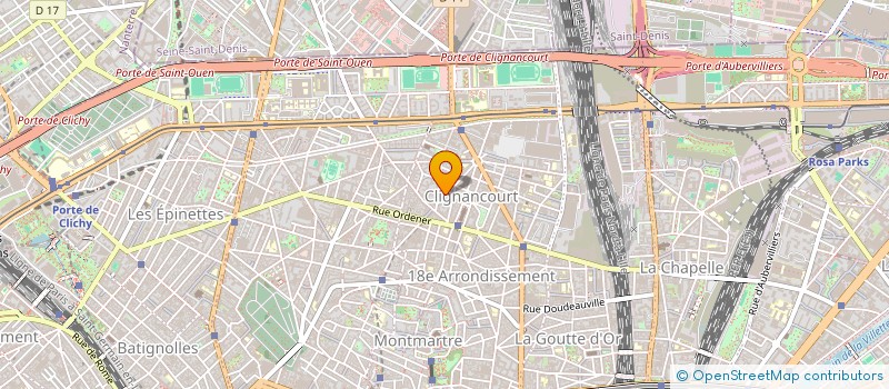 localisation de l'entreprise MADAME EMMA THOMEE  PARIS