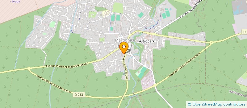 localisation de l'entreprise MADAME EMMA TIMSON  MARTIGNAS-SUR-JALLE