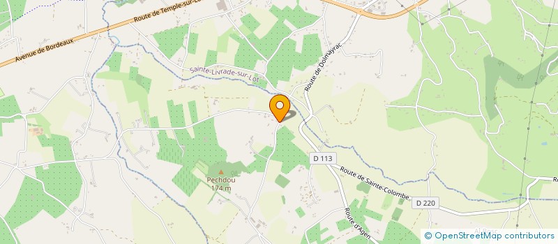 localisation de l'entreprise MADAME EMMA TRUSSANT  DOLMAYRAC