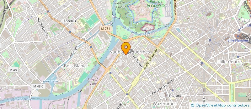 localisation de l'entreprise MADAME EMMA VAILLANT à LILLE